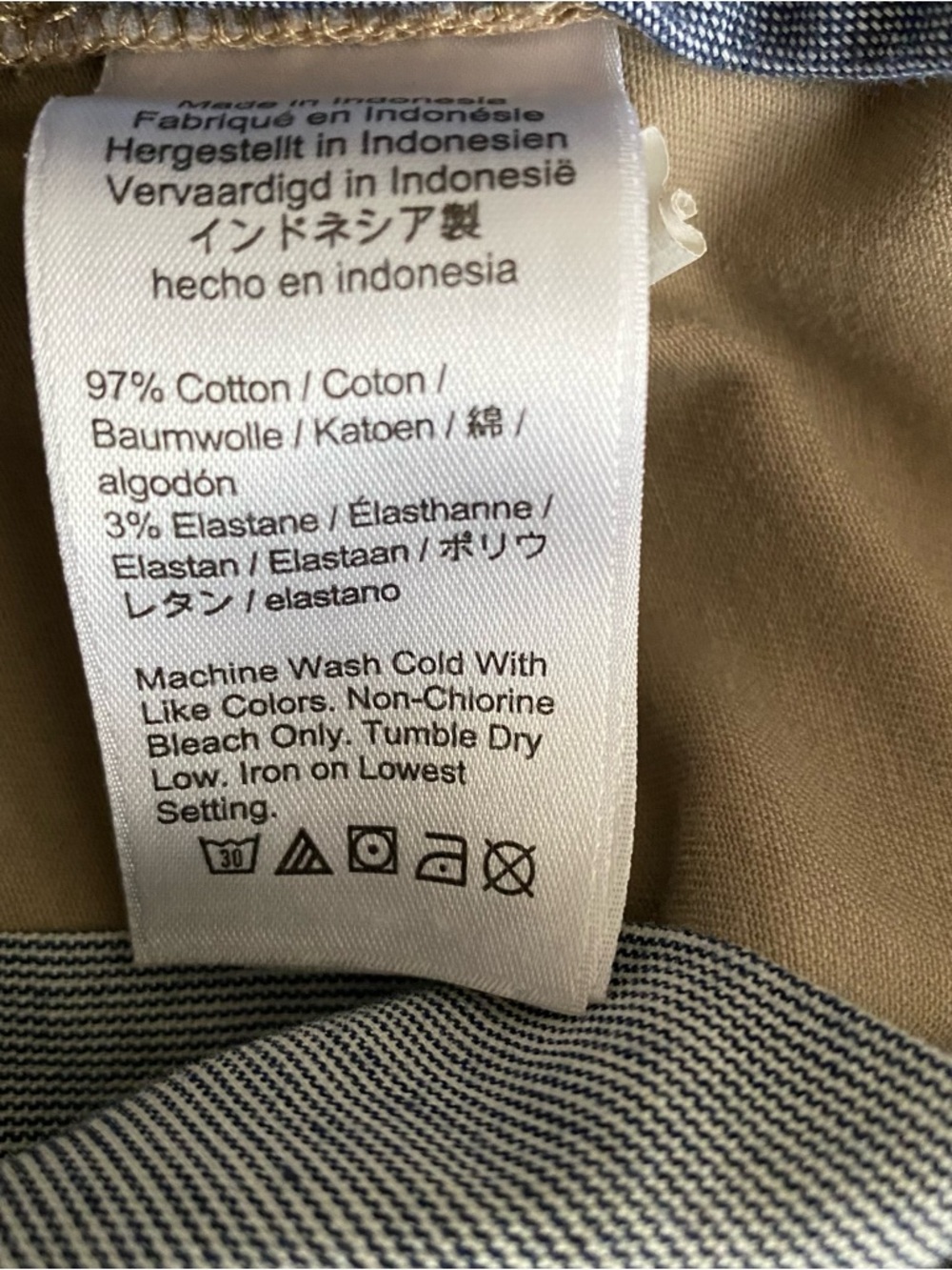 J. Crew 770 Straight Fit Chino Pants Khakis Size 35 / 34 - Picture 8 of 9